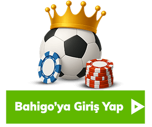 giriş yap butonu, casino çipleri ve taç takmış futbol topu ile birlikte
